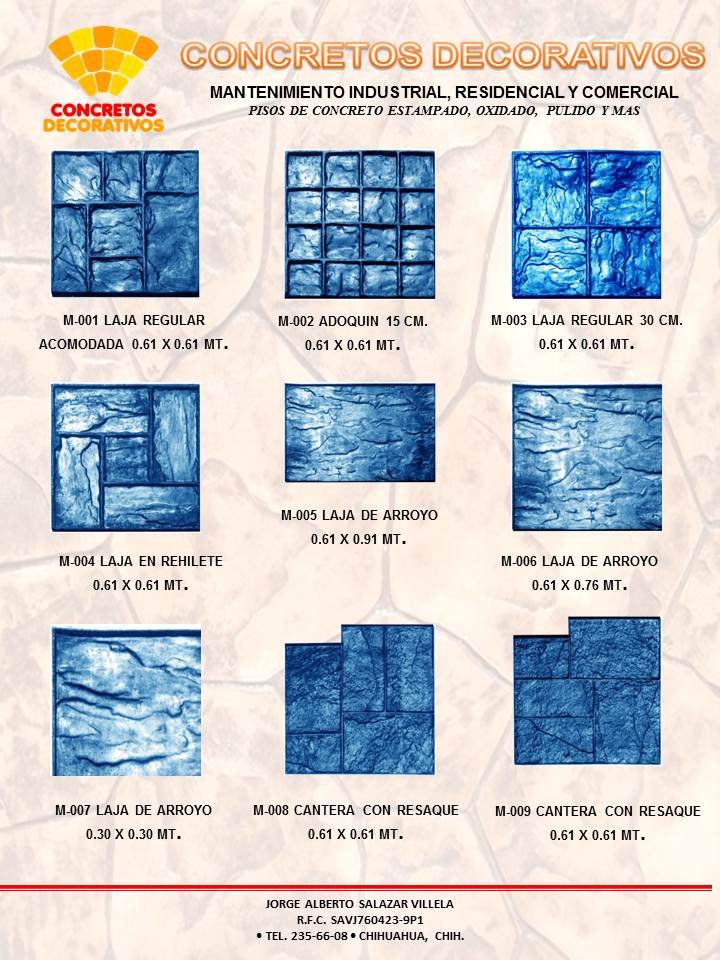 Concretos Decorativos